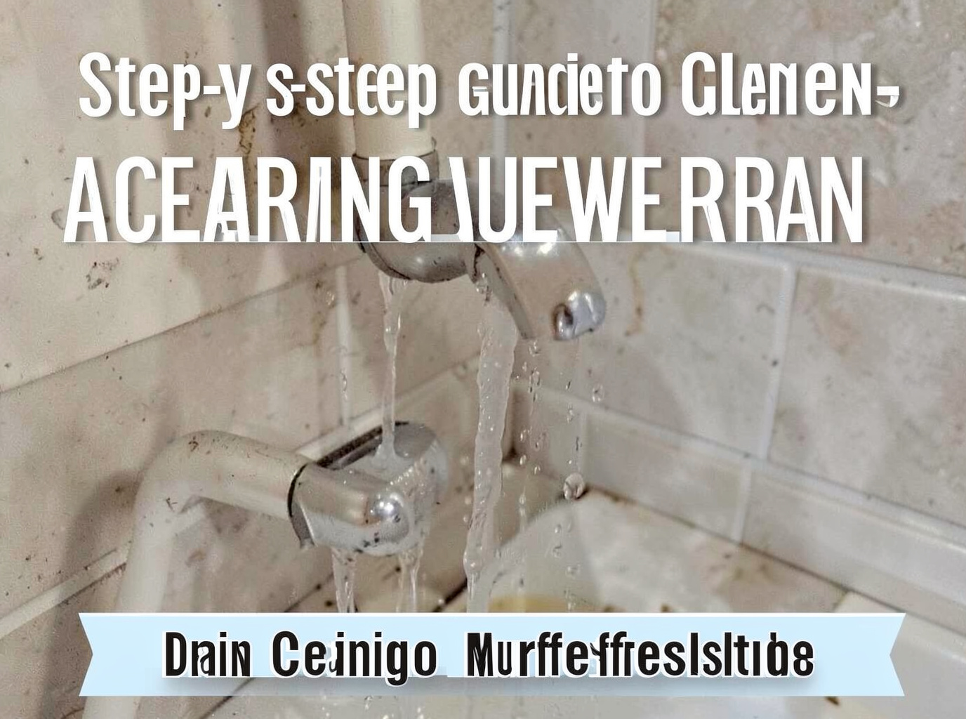 Step-by-Step Guide to Clearing a Slow Shower Drain