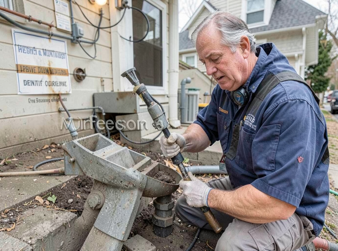 Drain Cleaning in White House